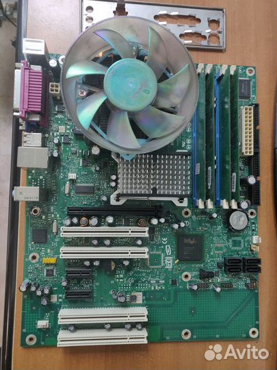 Материнская плата Intel D945GNT pentium D 3.20GHZ