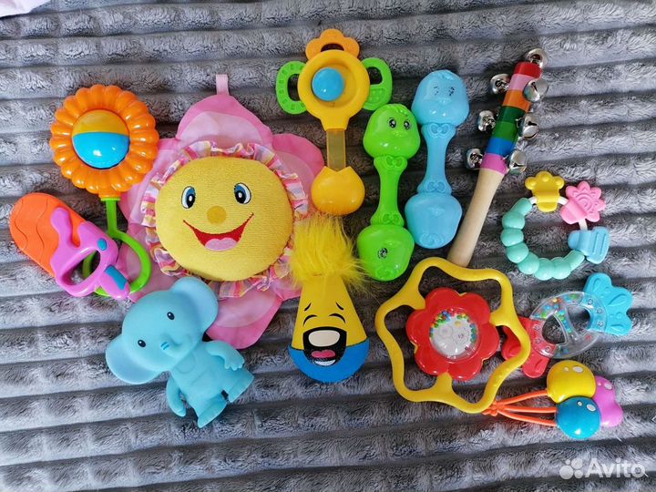 Погремушки и грызунки