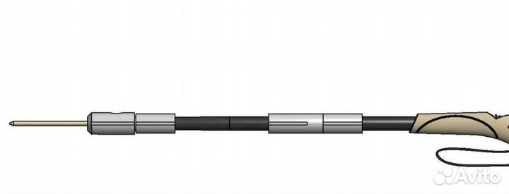 Щуп саперный пластиковый 170 см разборный