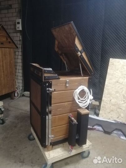 Коптильня горячего и холодного копчения