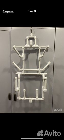 Вешалка для полевого игрока и вратаря