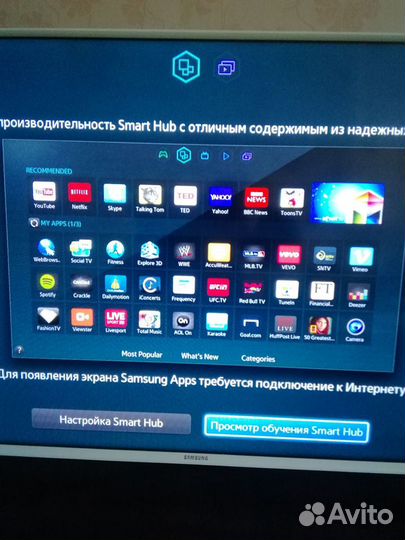 Телевизор Samsung 40H6410 смарт вайфай