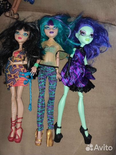 Куклы Монстер Хай разные