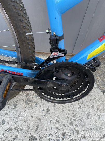 Велосипед Altair с корзиной и удобным седлом