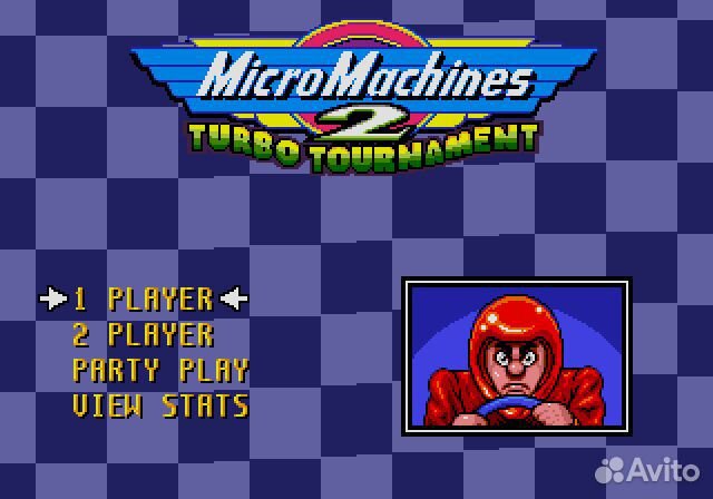 Micro Machines 2: Turbo Tournament Sega, русские с