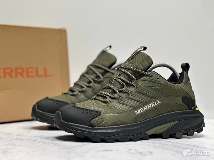 Мужские зимние кроссовки merrell с мехом