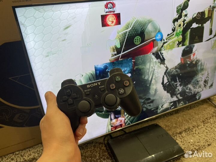 Ps3 ss прошитая куча игр установлено