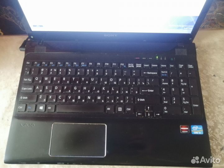 Ноутбук sony i3 4gb 1gb видеокарта