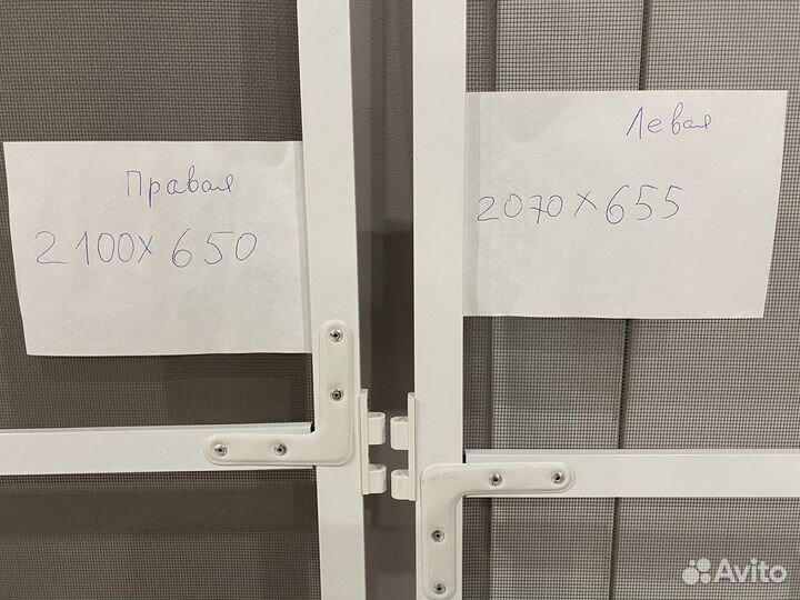 Москитная сетка на балконную дверь