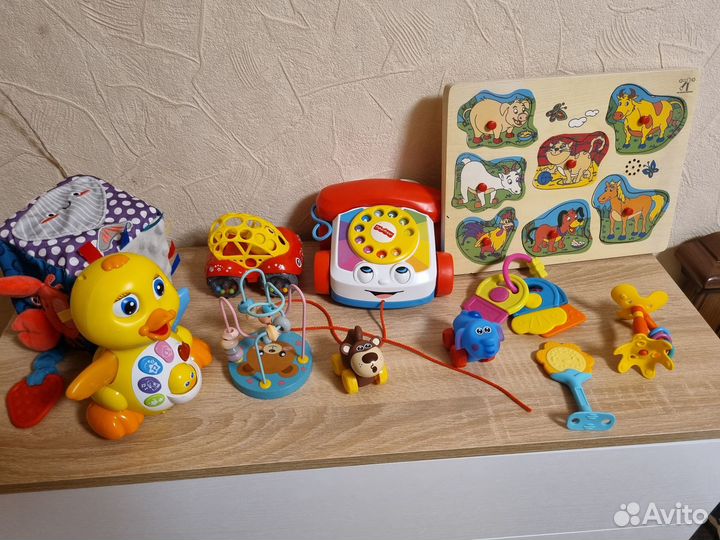 Игрушки пакетом