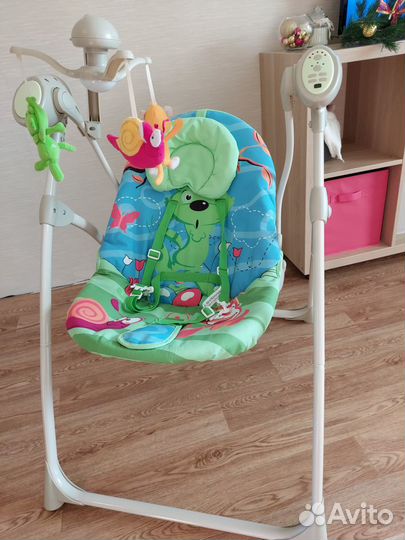 Детские электронные качели
