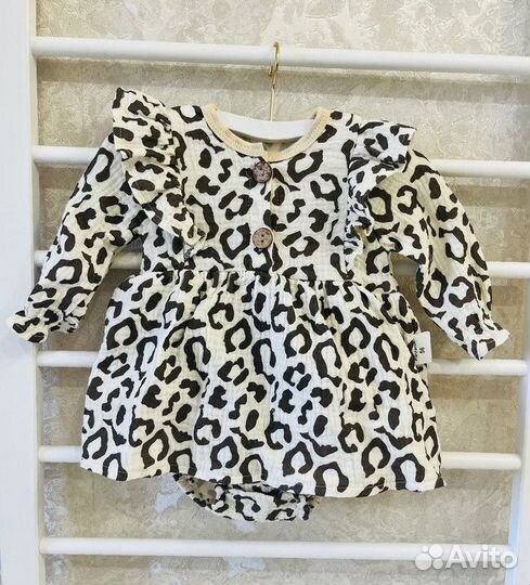 Боди платье на девочку