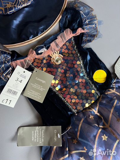 Новый карнавальный костюм для девочки 98-104