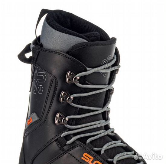 Ботинки сноубордические Prime SLG Laces Black/Grey