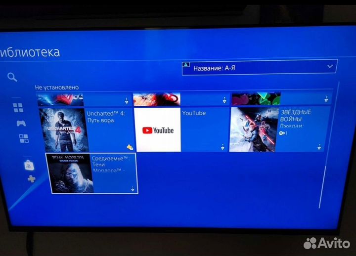 Много игр ps4