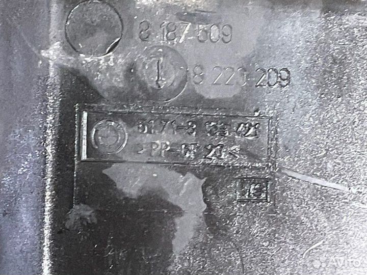 Воздуховод охлаждения тормозов передний левый Bmw