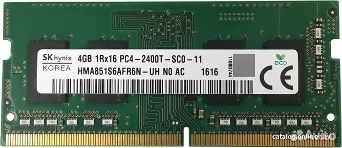 Оперативная память ddr4 4gbх2