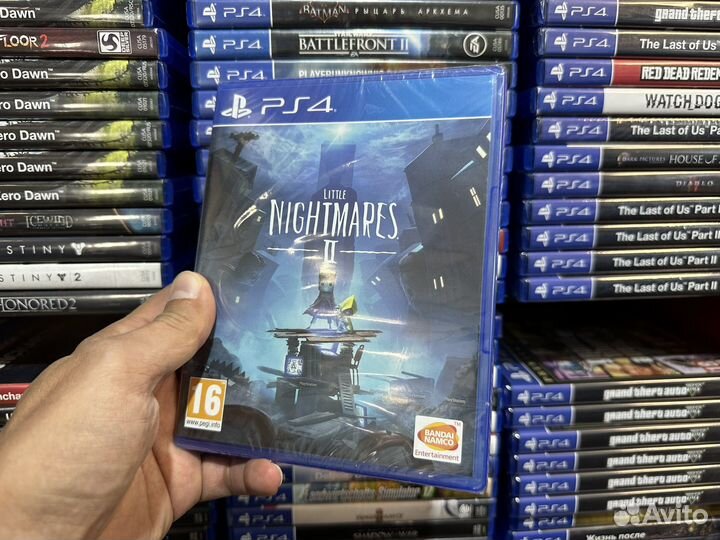Little nightmares 2 ps4 диск новый
