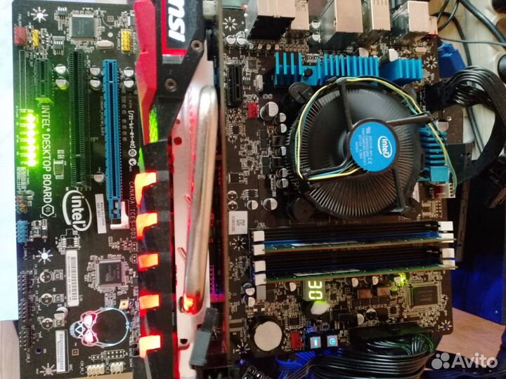 Материнская плата Intel z68 1155