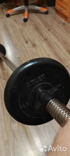 Штанга гриф блины