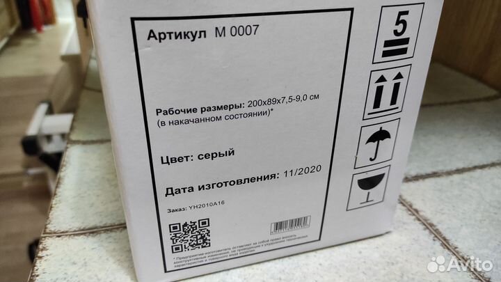 Противопролежневый матрас c компрессором