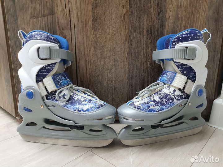 Коньки раздвижные 30-33 р-р
