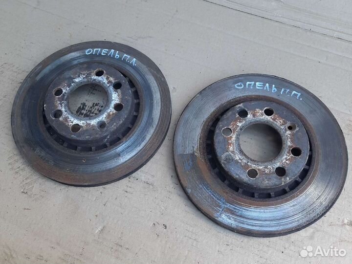 Передний тормозной диск Opel astra f