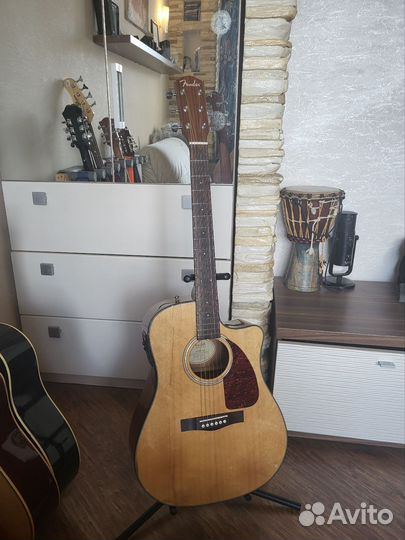Fender cd 140sce электроакустическая гитара