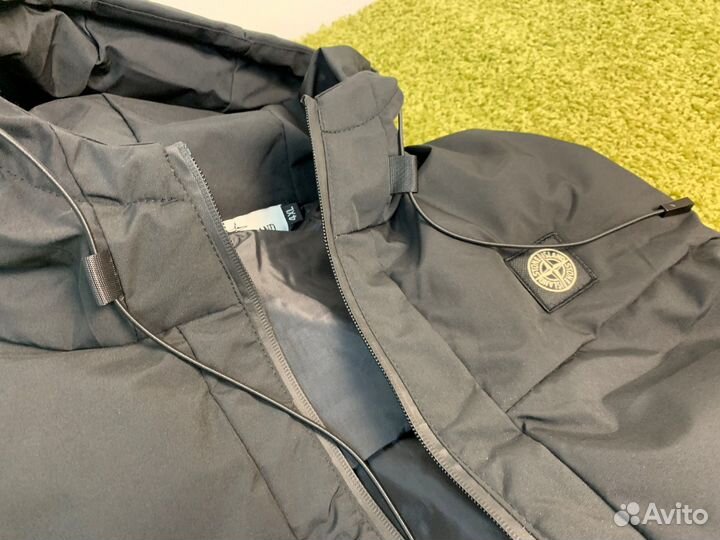 Жилетка Stone Island черная большая