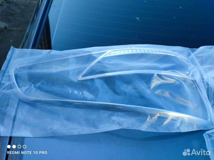 Защита на задние фонари Киа Рио 3