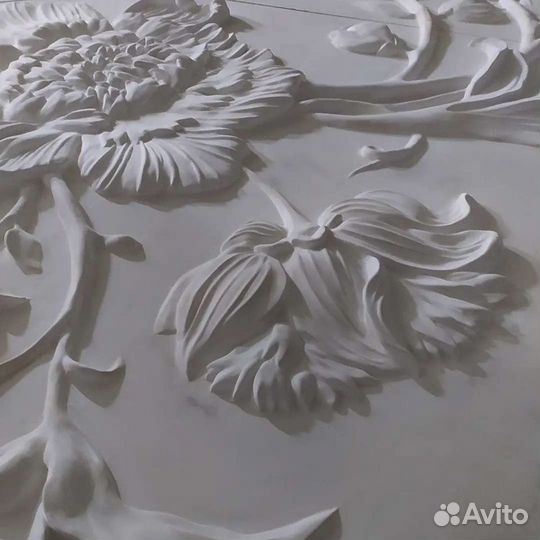 Барельеф, роспись стен, декоративная штукатурка