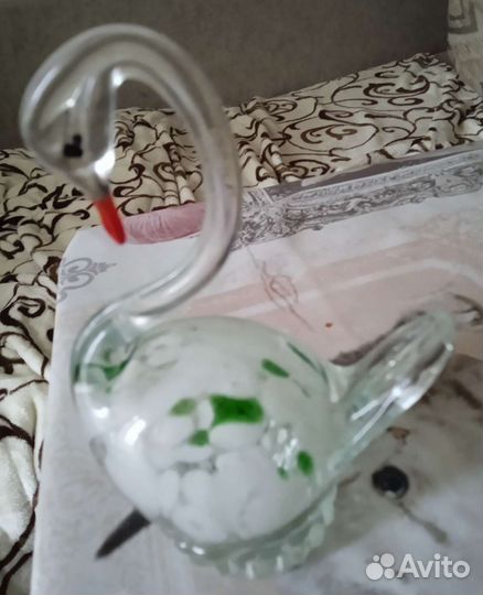 Лебедь стекло СССР