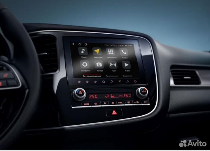 Автомагнитола яндекс YA-MT03-1A, для Mitsubishi