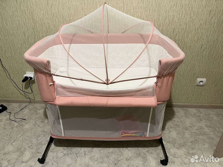 Детская кровать манеж с матрасом