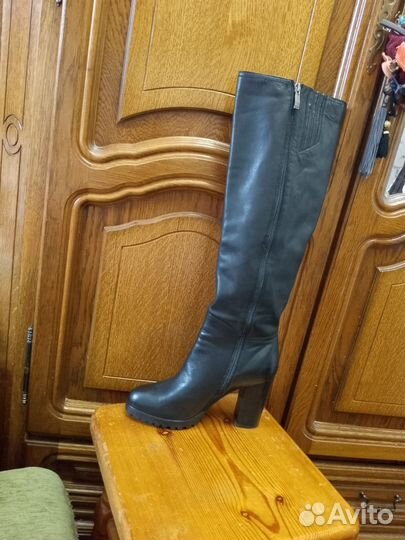 Сапоги женские натуральная кожа