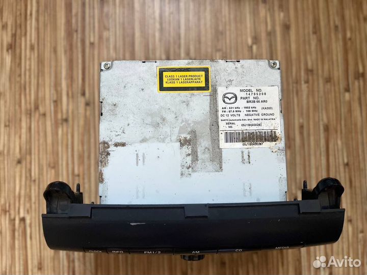 Штатная магнитола гу mazda 3 bk