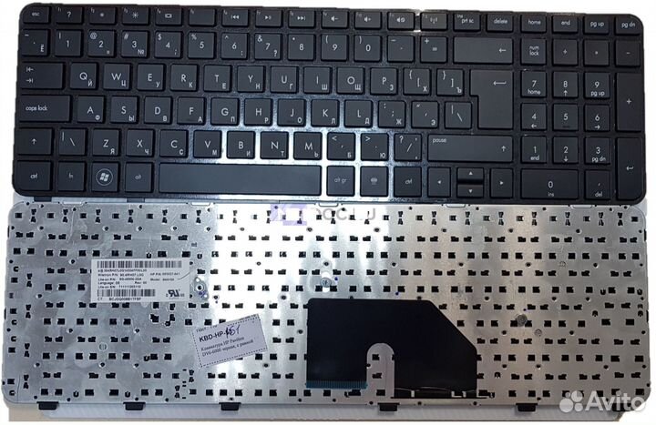 Клавиатура HP Pavilion dv6-6000 V122630BS1
