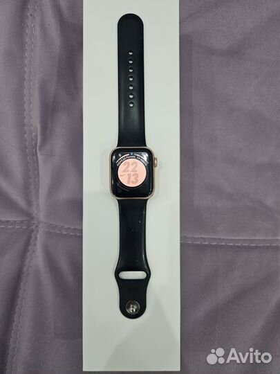 Часы apple watch 5 40 mm розовые