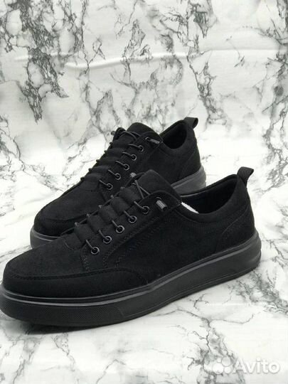 Ботинки мужские замша летние все размеры