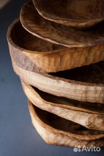 Деревянная посуда ручной работы