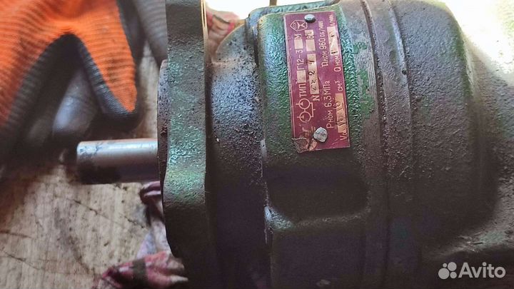 Насос двухсекционный