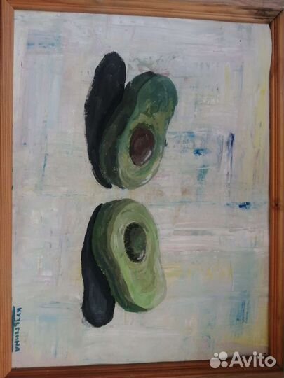 Картина авокадо