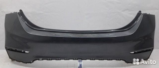 Бампер задний Хендэ Солярис седан с 2017 в цвет