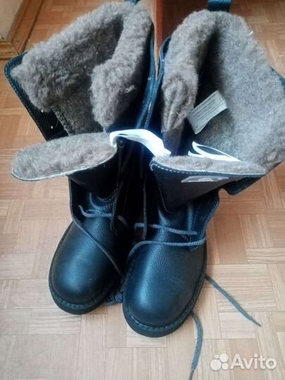 Ботинки зимние новые