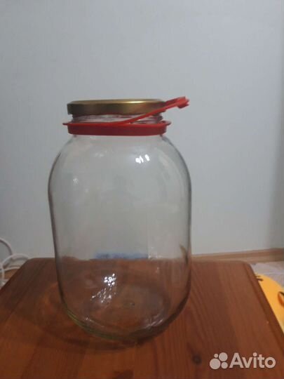 Стеклянная банка 3л, 2л