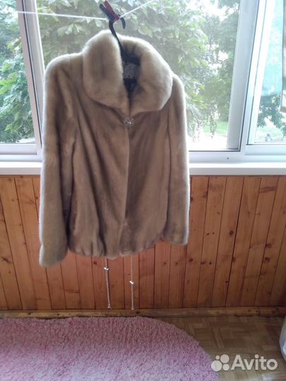 Шуба норковая 46