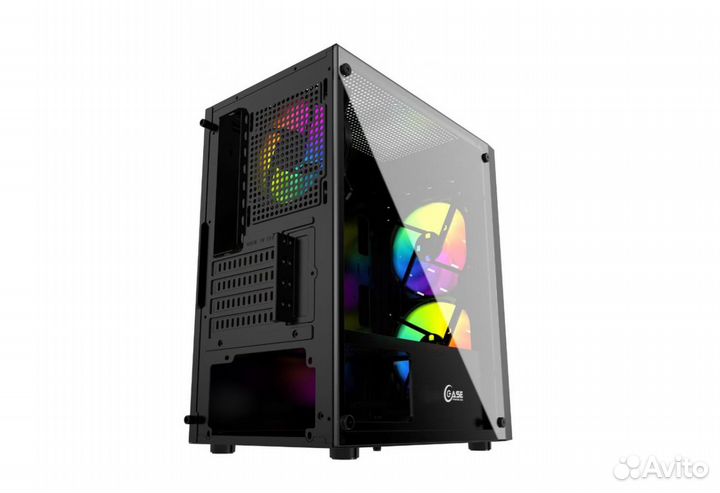 Корпус Powercase Mistral Micro T3B черный (Новый)