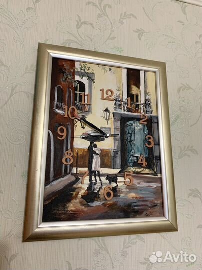 Часы картина