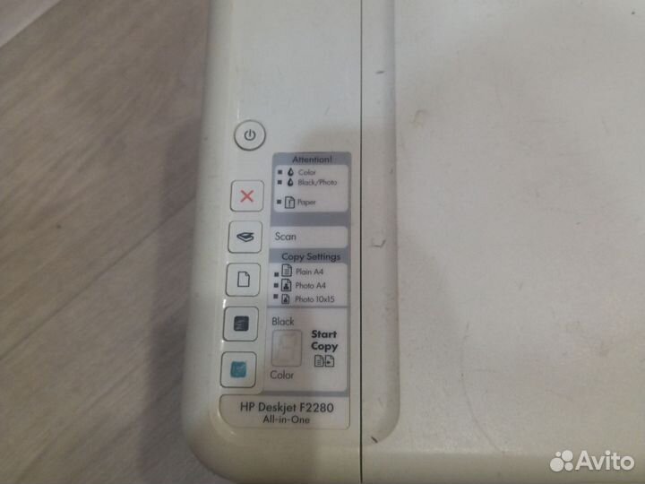 Принтер сканер струйный HP Deskjet F2280