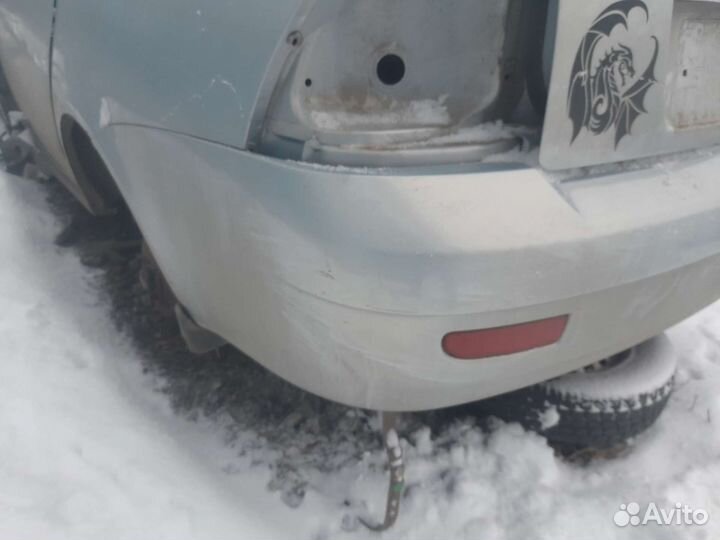Бампер задний приора 1